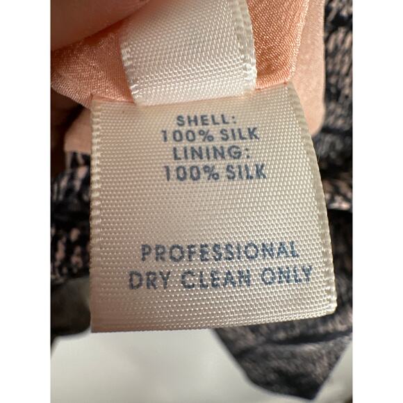 Rebecca Minkoff Becky Jacket Womens Pink Black 100% Silk Blazer Size Small - Picture 10 of 11